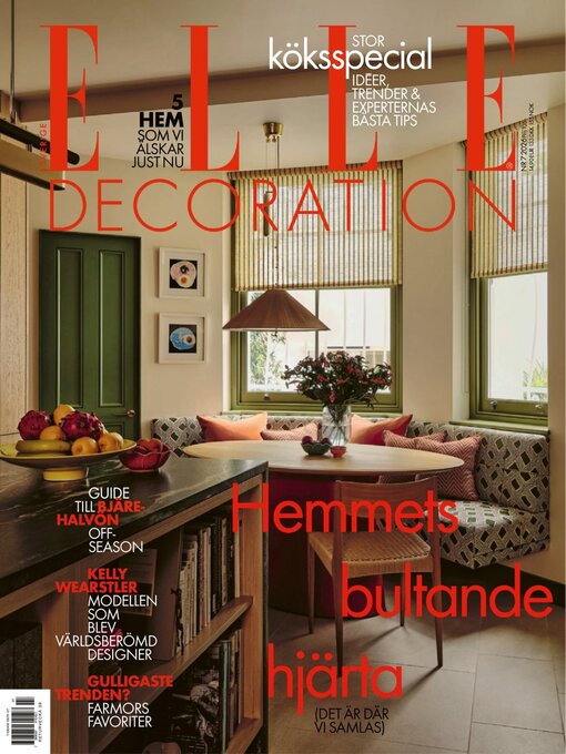 Cover image for ELLE Decoration Sweden